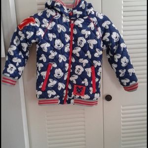 Disney Mickey mouse kids Puffer Jacket